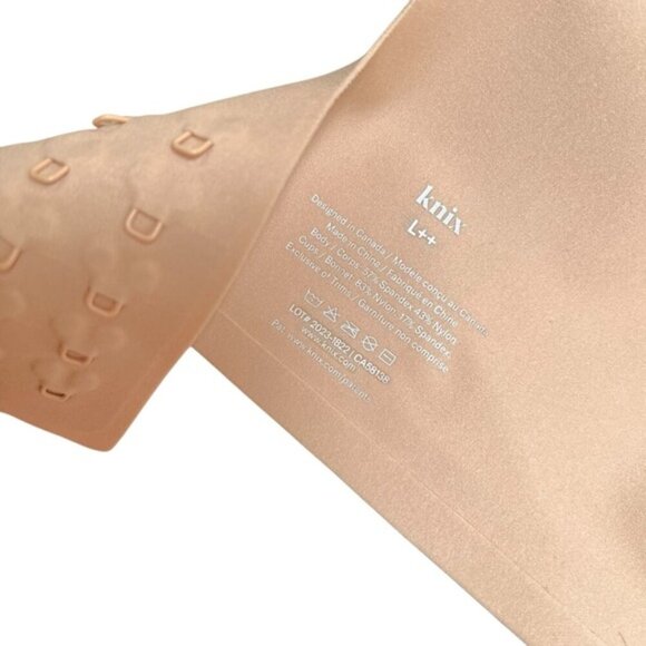 Knix Shadow Mesh Revolution Bra L++ Warm Sand NWOT - Picture 10 of 12